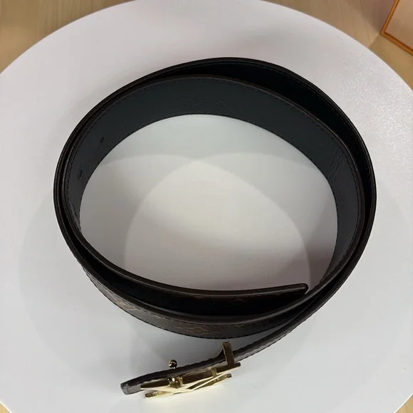💥LOUIS VUITTON - LV Initiales 40mm Reversible Belt - 90/36 - Picture 11 of 17